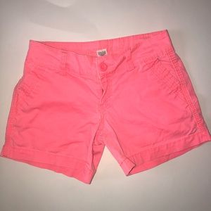 Women’s maurices bright pink shorts size 0
